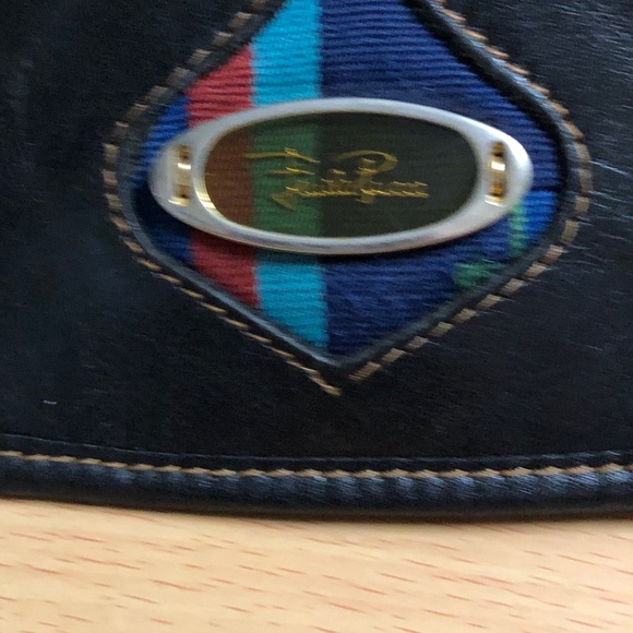 EMILIO PUICI Black Vintage Crossbody Bag - Picture 4 of 16